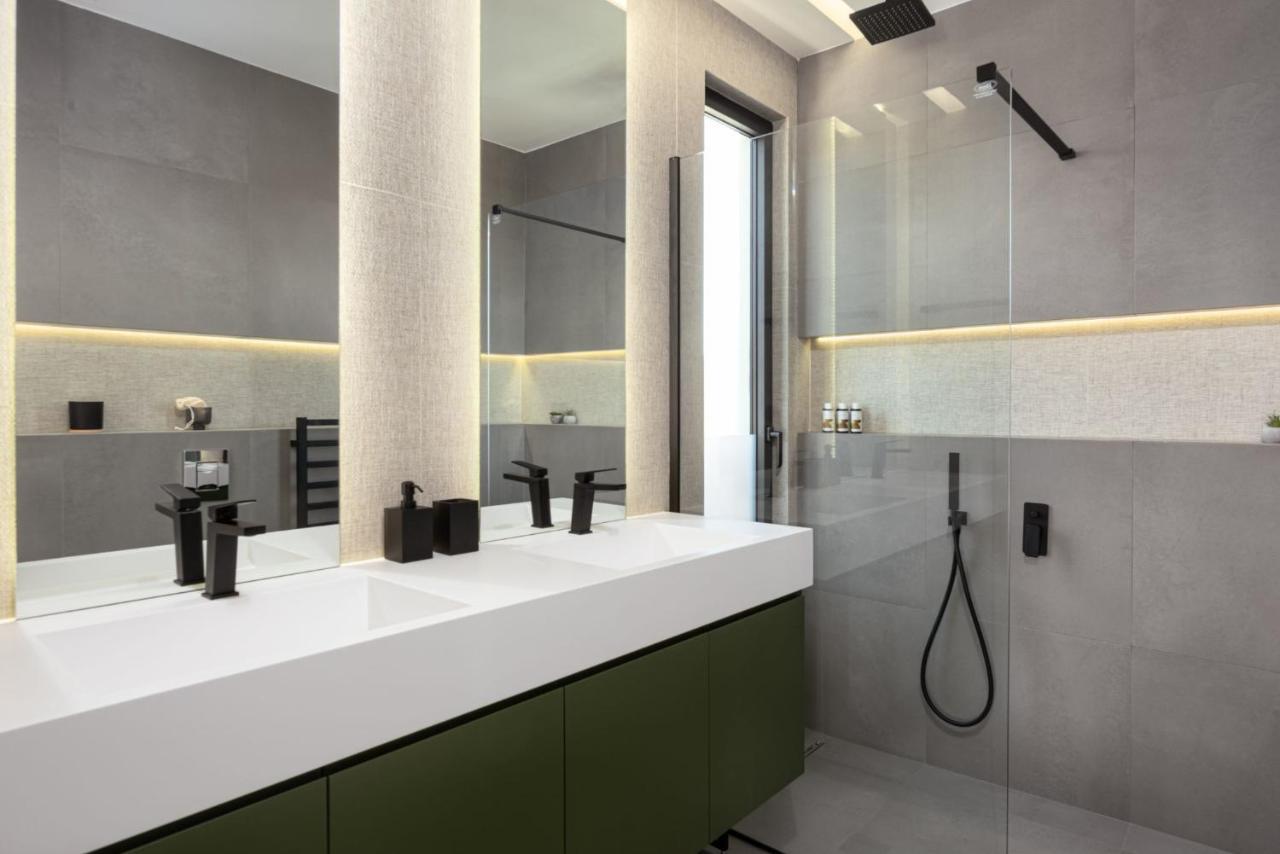 Sounio Panoramic Loft Apartman Szúnio Kültér fotó