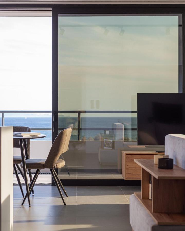 Sounio Panoramic Loft Apartman Szúnio Kültér fotó