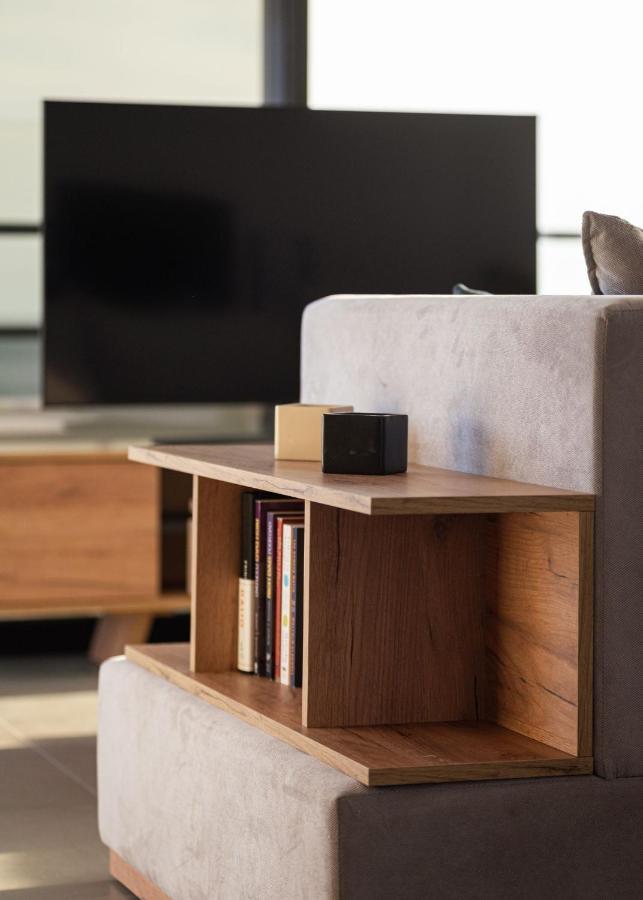 Sounio Panoramic Loft Apartman Szúnio Kültér fotó