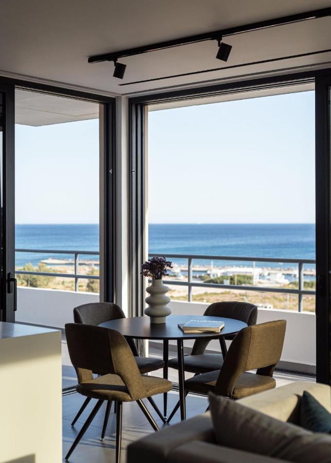 Sounio Panoramic Loft Apartman Szúnio Kültér fotó
