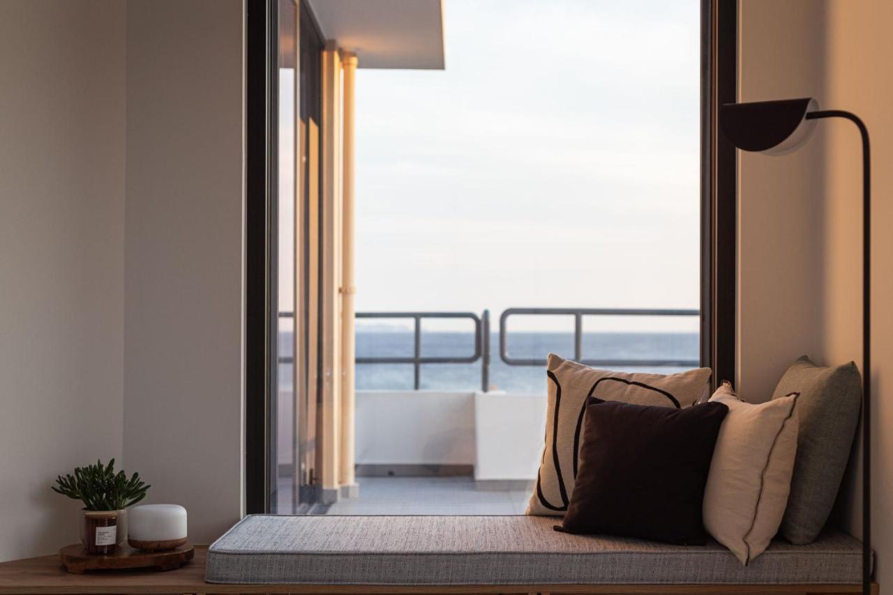 Sounio Panoramic Loft Apartman Szúnio Kültér fotó
