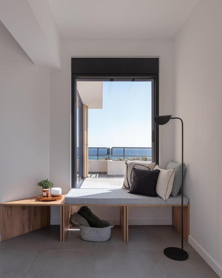 Sounio Panoramic Loft Apartman Szúnio Kültér fotó