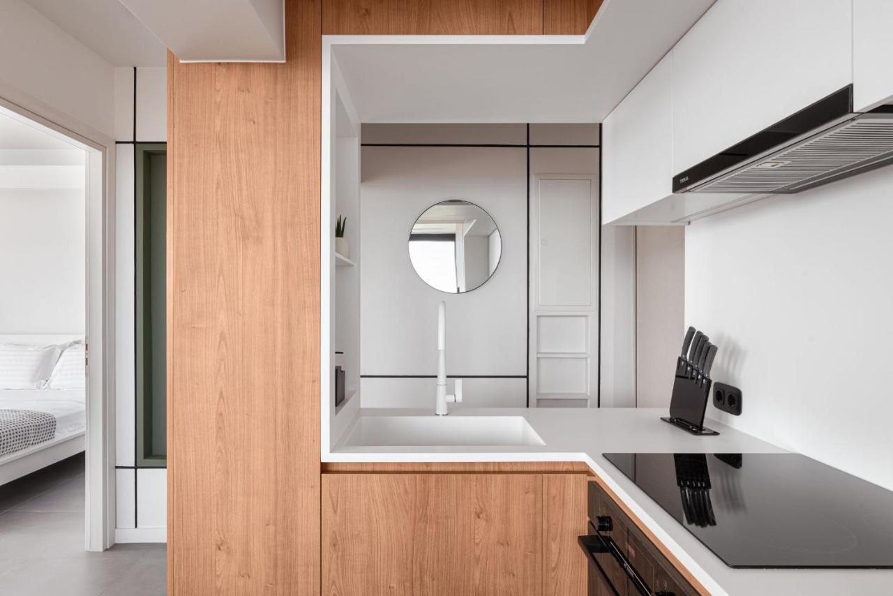 Sounio Panoramic Loft Apartman Szúnio Kültér fotó