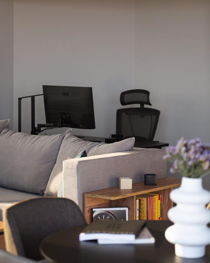 Sounio Panoramic Loft Apartman Szúnio Kültér fotó