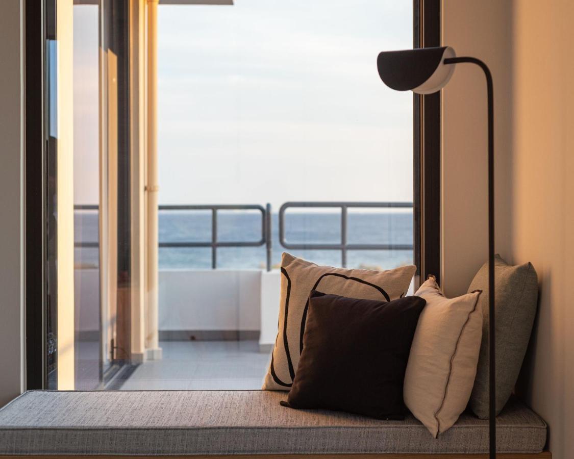 Sounio Panoramic Loft Apartman Szúnio Kültér fotó