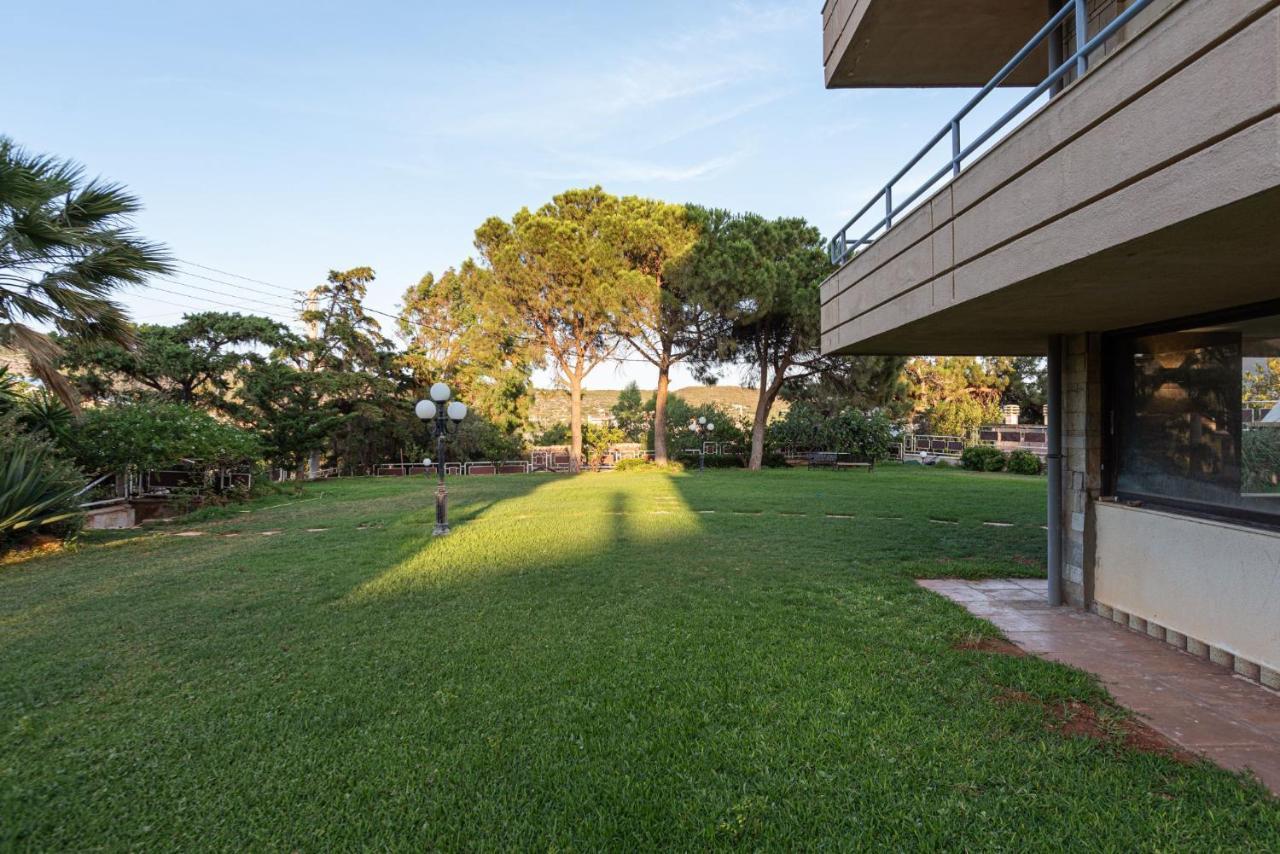 Sounio Panoramic Loft Apartman Szúnio Kültér fotó