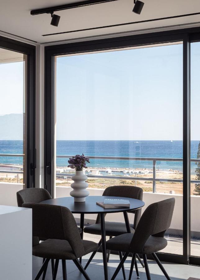 Sounio Panoramic Loft Apartman Szúnio Kültér fotó